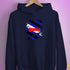 Puppy Pride Flag Ripped Reveal Hoodie